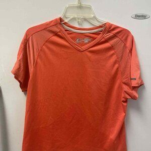 New Balance Peach Athletic Polyester Breathable T-Shirt - Large